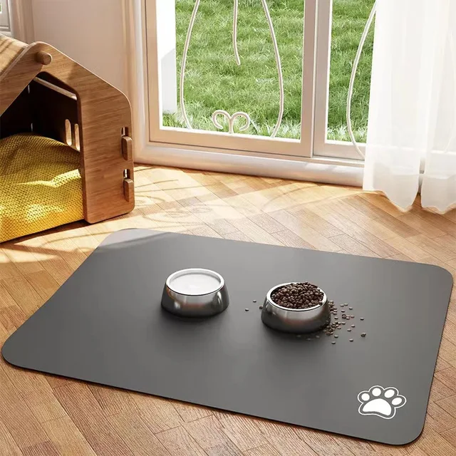 VIKAMA Summer Simple Pet Floor Mats Cats And Dogs Universal Waterproof Anti-Urine Wear-Resistant Dog Food Mats Cat Food Mats 2