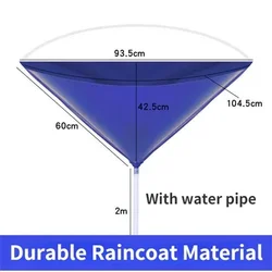 Waterproof Air Conditioner Cleaning Bag and Drain Kit - Multi-Pack for Efficient AC Maintenance (95cm With water pipe)