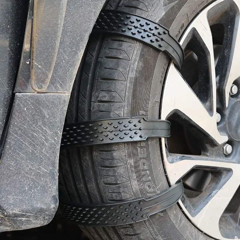 5/10pcs Tyre Anti Skid Snow Chain Wheel Ties Belts Car Tires Chains Winter Anti-Slip Wheels Anti-slip Emergency Chain Part