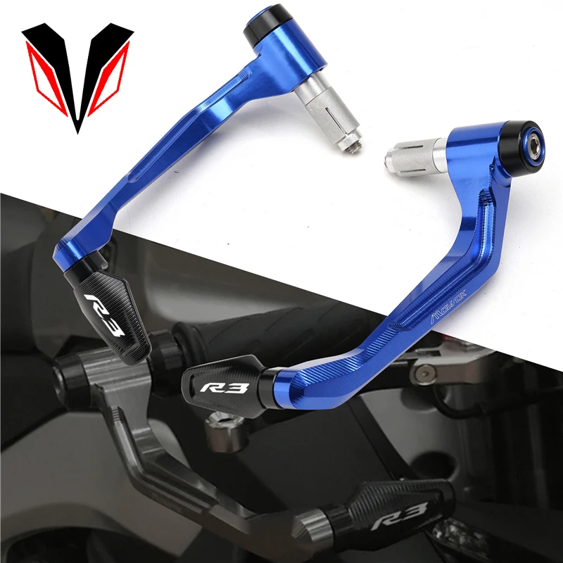 

Для YAMAHA R3 YZF-R3 YZF R3 2015-2019 2020 2021 2022 мотоциклетные CNC наконечники руля рычага тормоза защита ручки
