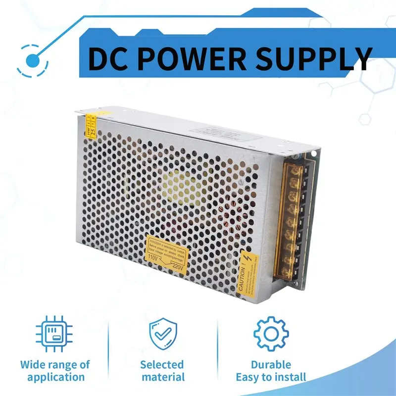ABT-DC 12V 전원 공급 장치 변압기 스위치 AC 110V / 220V에서 DC 12V 20Amp 스위칭 어댑터 변환기 LED