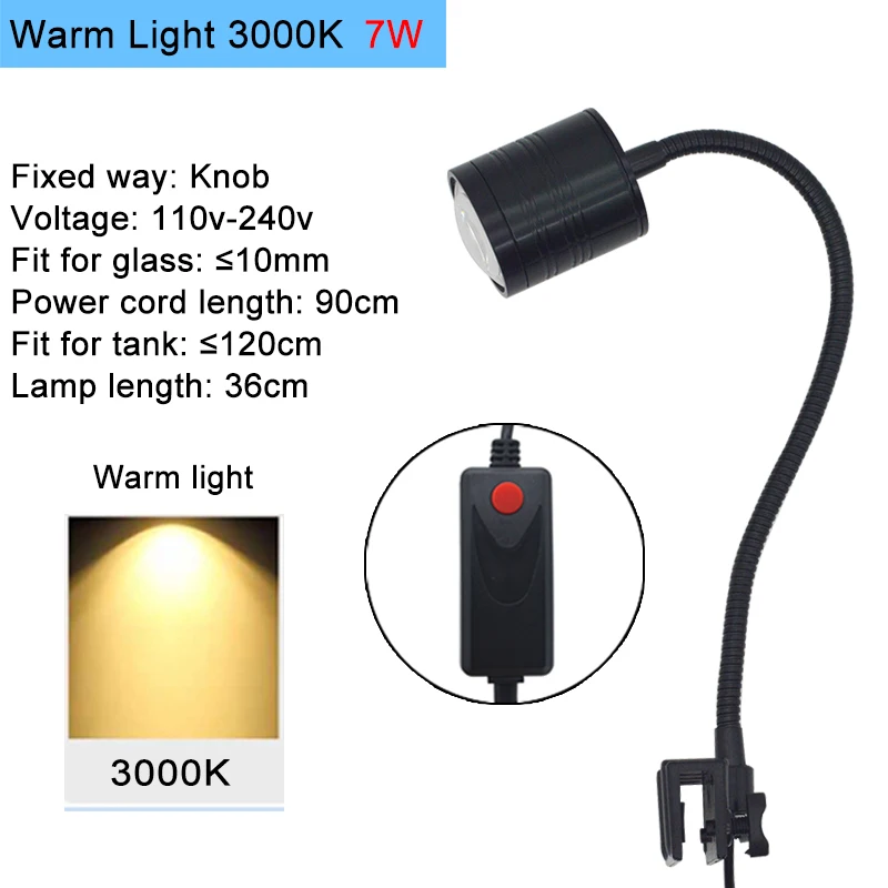 3000K 7w knob