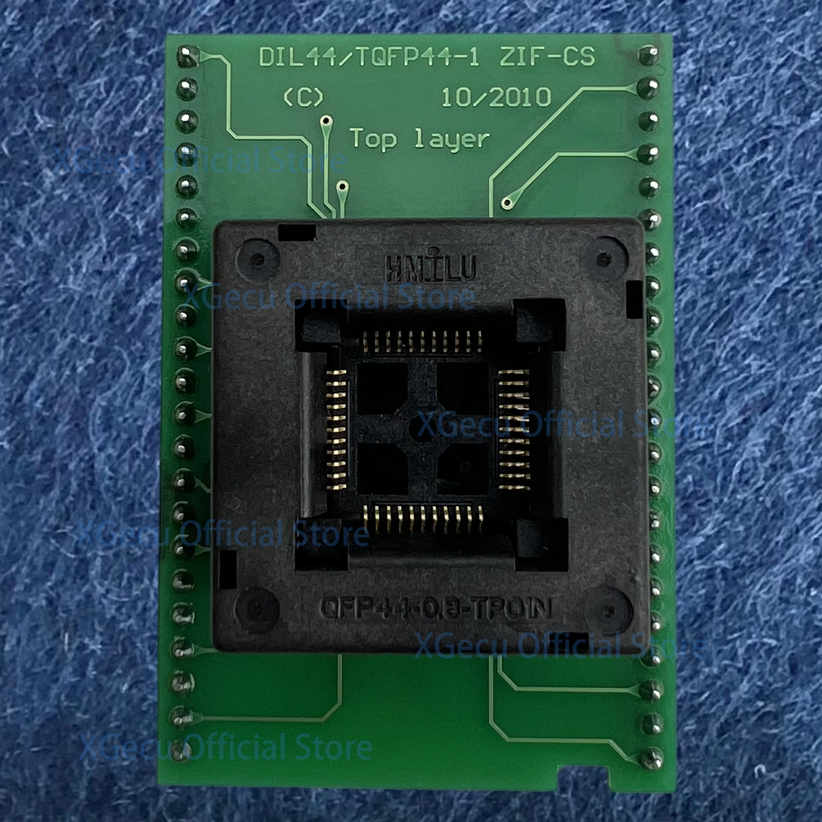 Adaptador do Soquete do Conversor do Teste de ic Sa245a Qfp440.8 Tqfp44 Qfp44 Pqfp44 Fqfp44 Dip44 Xgecu T56 70-0076
