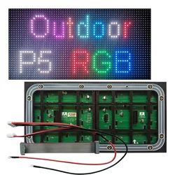 2024 New Outdoor P5 LED Module,Full Color LED Display P5 LED RGB Panel