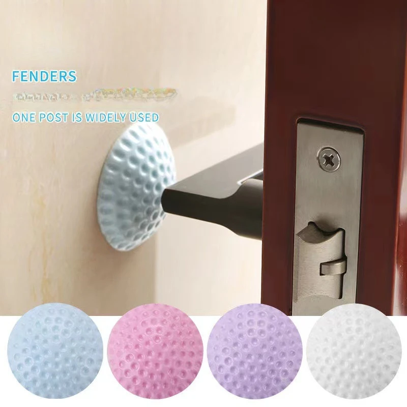Wall anti-collision pad, door silent anti-collision pad, door handle protective soft rubber shock-proof pad