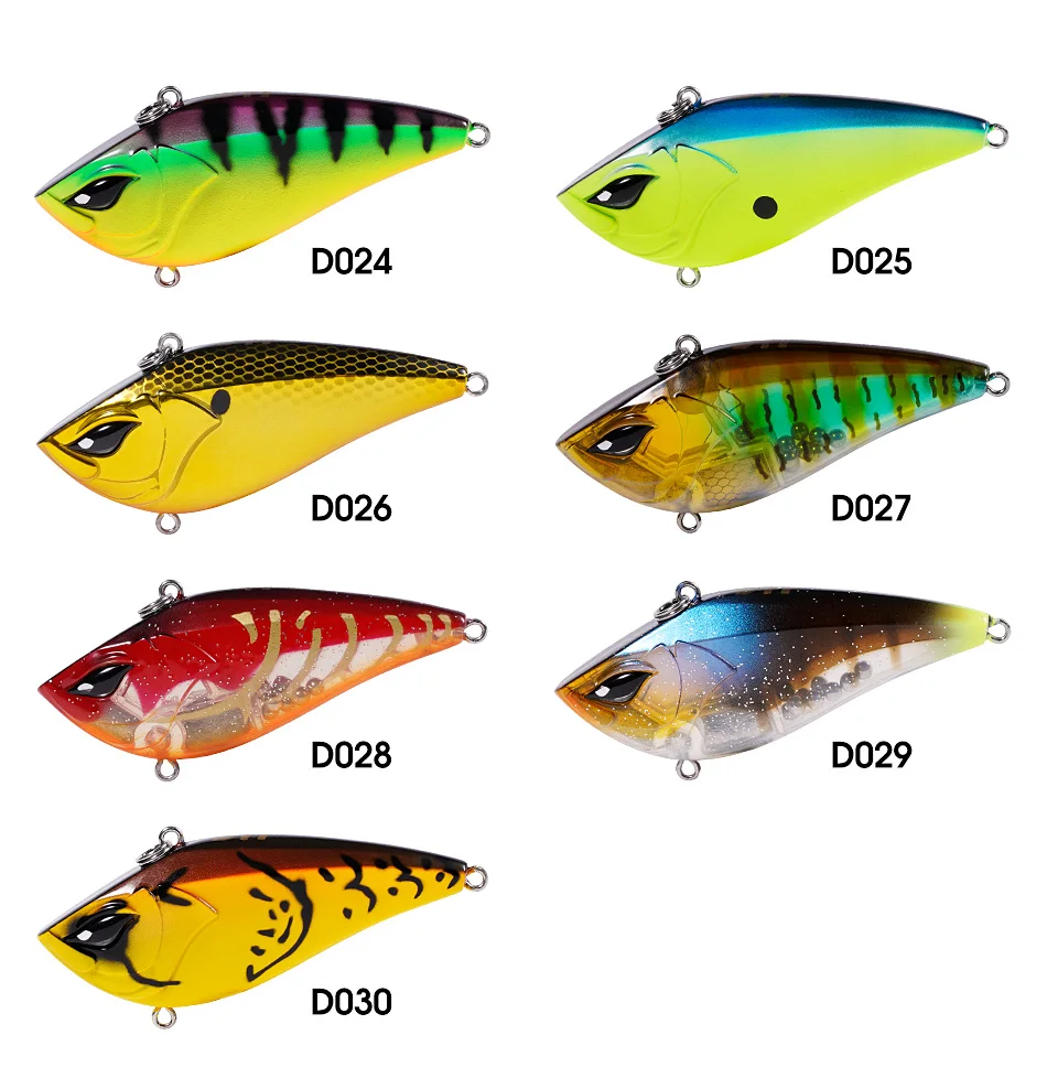 Noeby lipless crankbait esca artificiale vibrante per pesca persico_voghion.com