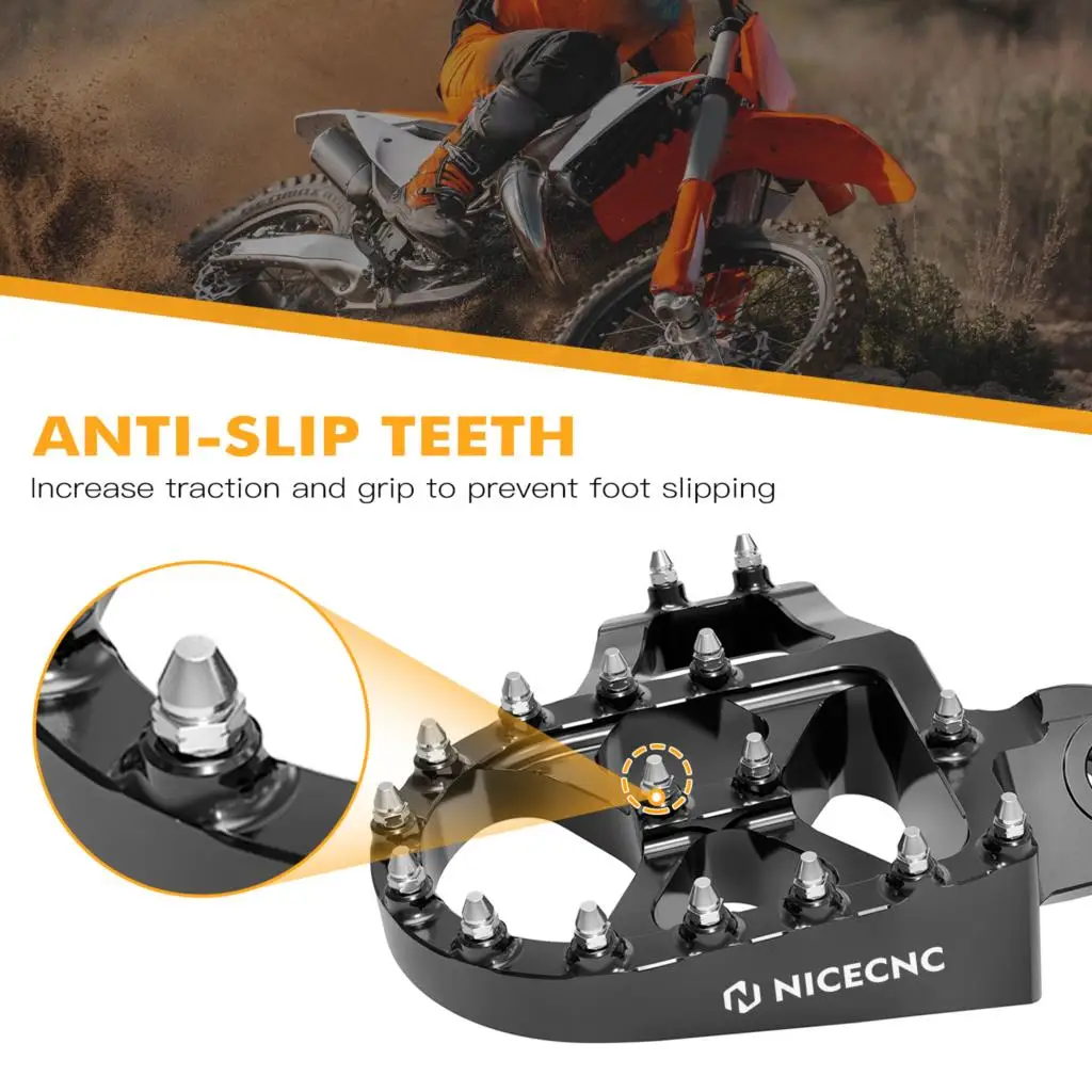 NICECNC Für Beta Xtrainer 300 2015–2025 RR300 RR250 2013–2019, Verlängerungsfußrasten, RR 350 RR 390 RR 450 RR 480 RR 498 2006–2019 – Detail 3