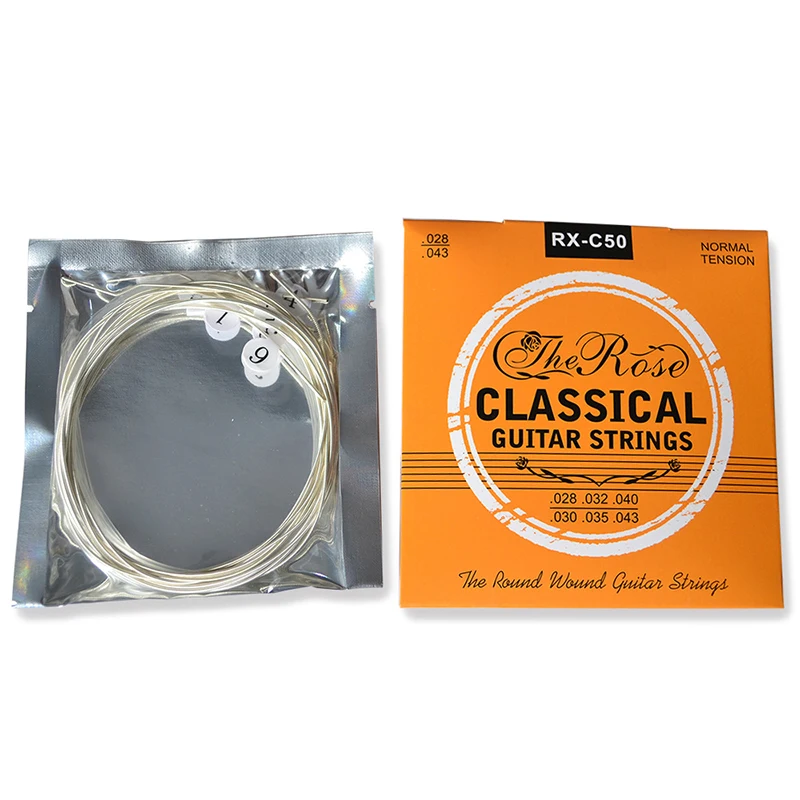 1-Box-New-Professional-Classical-Guitar-Guitarra-Strings-Sliver-Plated ...