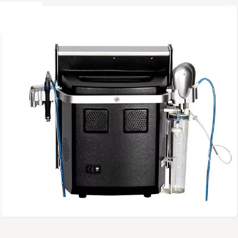 Portable Facial Hydra Dermabrasion Machine H2O2 Small Bubbles Deep Cleans Blackheads and Acne