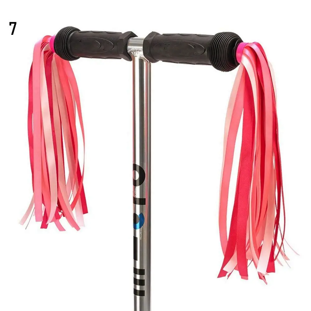 Colorful Cycling Accessories Kids Girls Boys Scooter Parts Bike Bicycle Decoration Streamers Tassel Tricycle Handlebar Tassels