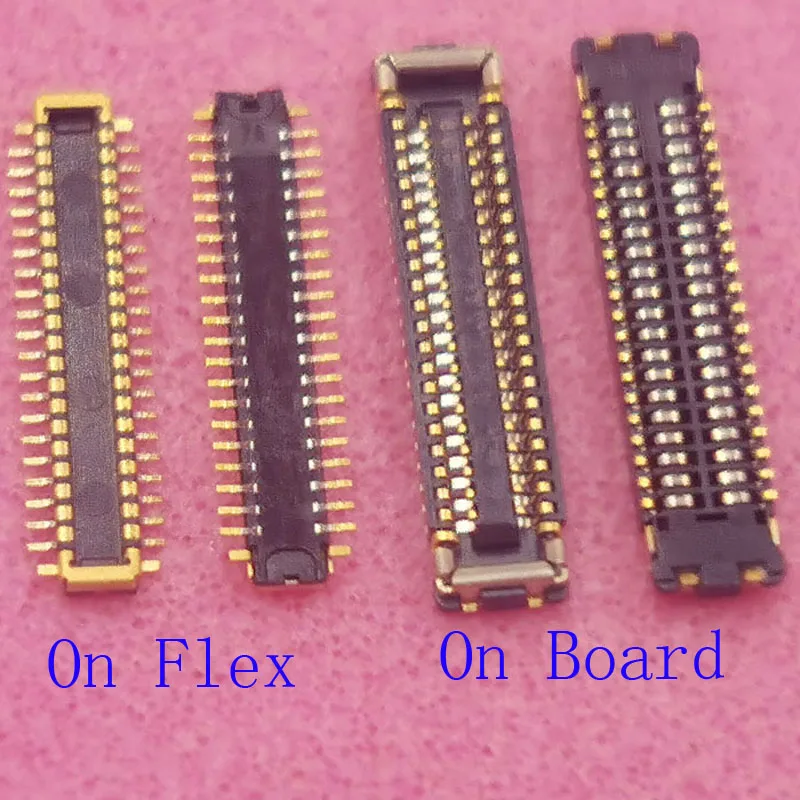 

1Pcs LCD Screen Display FPC Flex Connector Plug Port For Huawei Honor V10 10 30 Mate20 X Mate 20 20X P30 Pro P30Pro Board 40 Pin