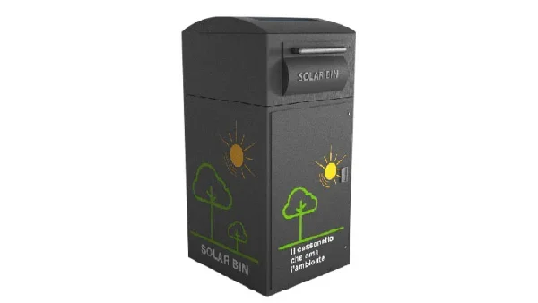 Innovative Smart Trash Compactors With Solar Power 4