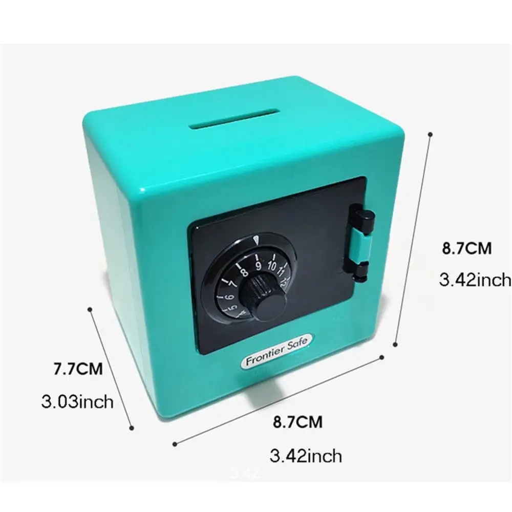 Rotate Password Piggy Bank  Combination Lock Mini Money Boxes Coin Saving Banknote Cash Piggy Deposit Safe Box Kids Gift