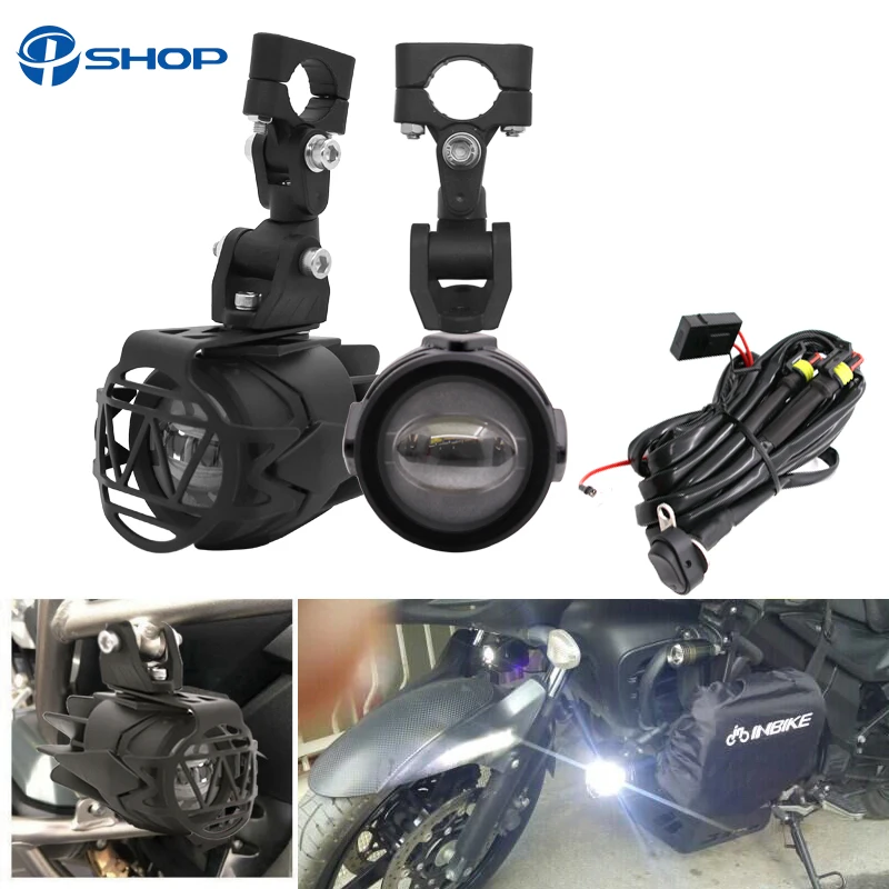 

Для BMW F700 F650GS F800GS R1200GS мотоциклетные фары, светодиодные противотуманные фары, светильник R1200 GS, аксессуары для мотоциклов