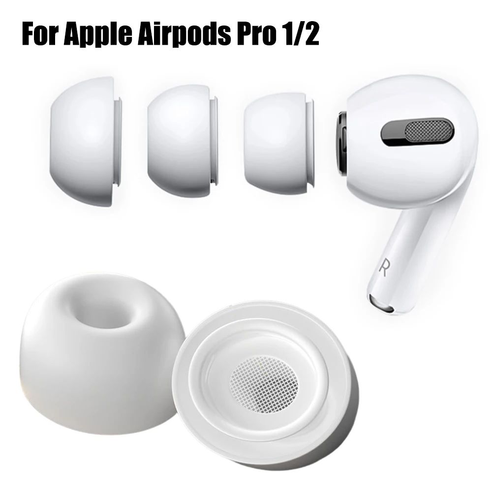 Apple Airpods Pro 1/2 Airpods Pro 2 Headphone Silicone Ear tips buds L M S XS