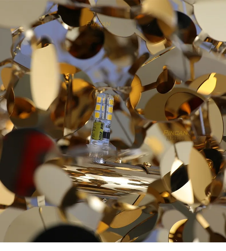 Chandelier - Modern LED Chrome Lamp
