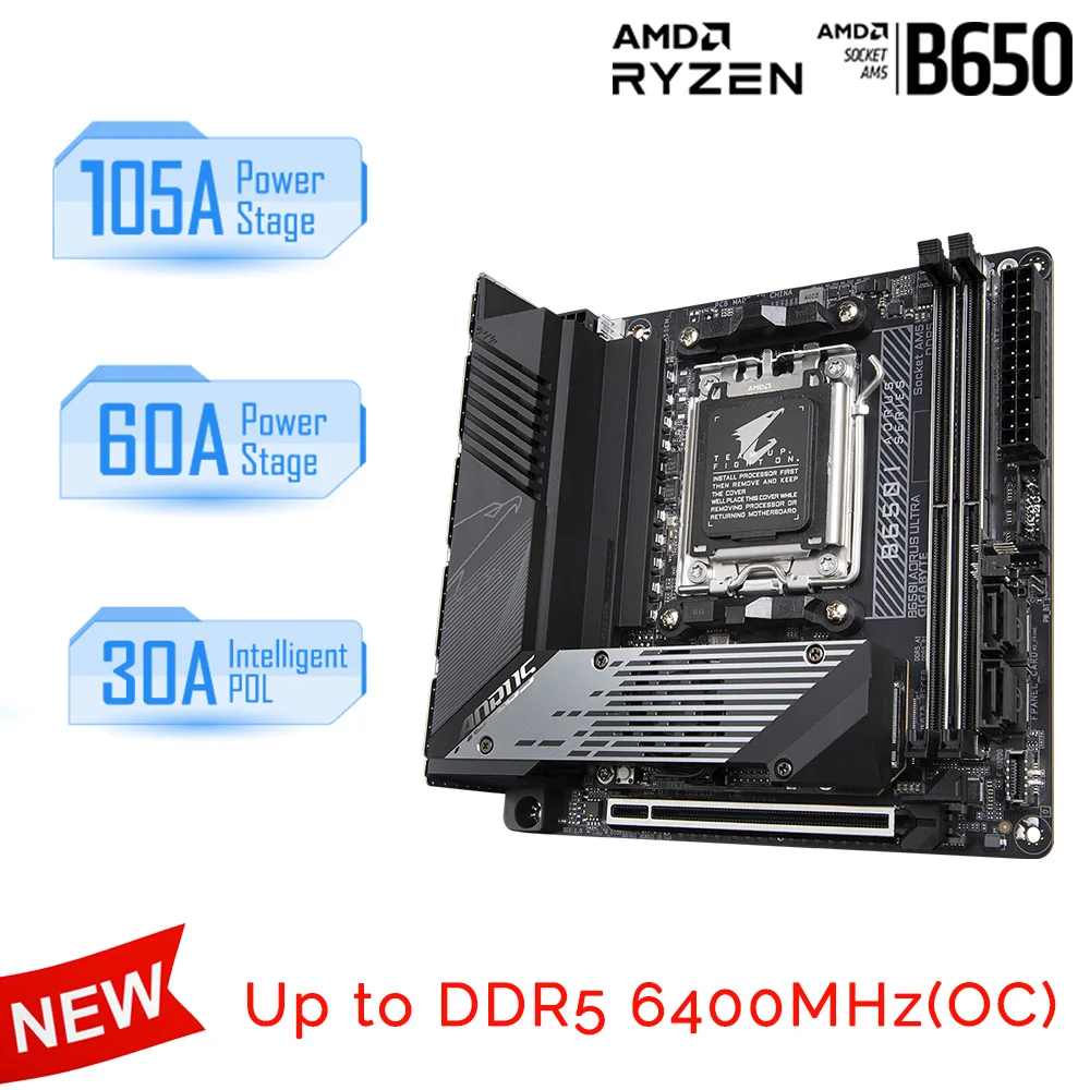 GIGABYTE|マザーボード|B650I AORUS ULTRA|AM5 - 通販 - toptelha