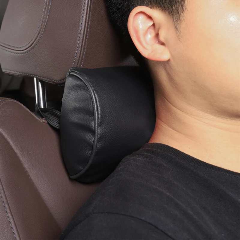 렉서스 카시트 헤드레스트 반원형 헤드 베개, 탄소 섬유, RX330 IS250 Ct200h ES300h RX350 IS300h NX300h 용, 자동차 인테리어