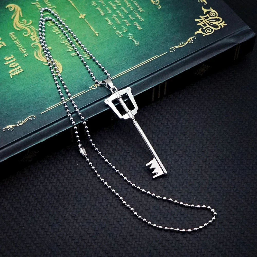 COLLANA KINGDOM HEARTS Ciondolo Corona Metallo Corona Di Sora - Foto 6