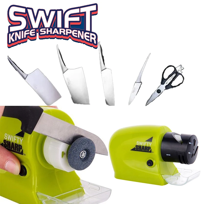 Swift Knife Sharpener Professional Kitchen Knife Sharpening Tool Sharpening  Stones for All Types of Knives and ScissorsSharpener - AliExpress