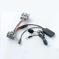 For VOlVO C30 S40 V40 V50 S60 S70 C70 V70 XC70 S80 XC90 With Mic Car Bluetooth 5.0 Wireless Phone Call Handsfree AUX In Adapter - Image 2