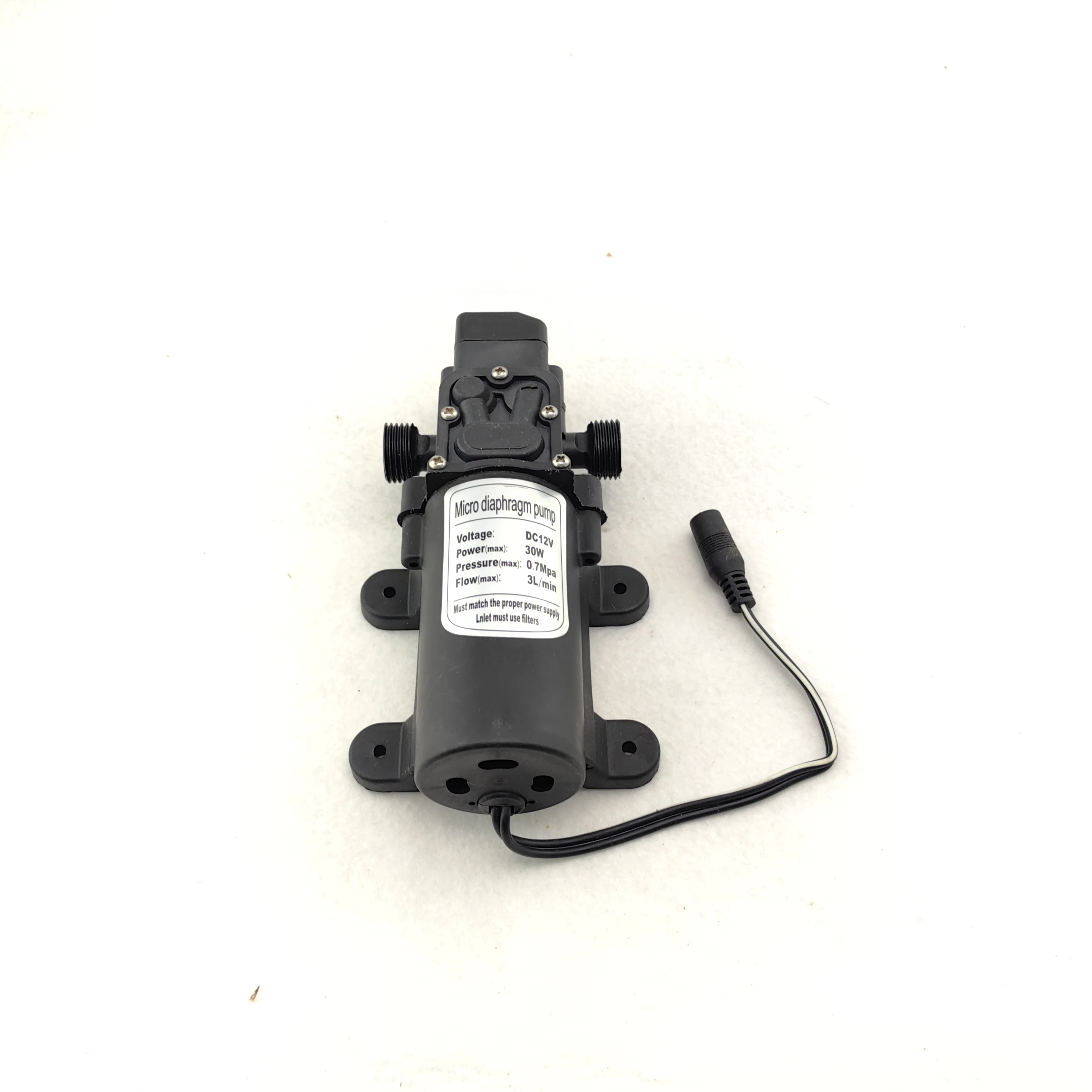 

1pcs High Pressure Diaphragm Dc Micro Water Pump Return Valve Type Agriculture Sprayer Pump 12v Dc Water Pump 30W 3L/min