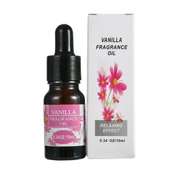 Premium 10ml Car Air Freshener Essential Oil with Dropper - Long - Lasting Auto and Home Fragrance (Vanilla flavor)