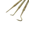 Brass Gun Cleaning Pick Set Nylon Brushes Universal Gun Cleaning Kit Tactical Rifle Pistol Handgun Maintenance Tool Set Hunting 3