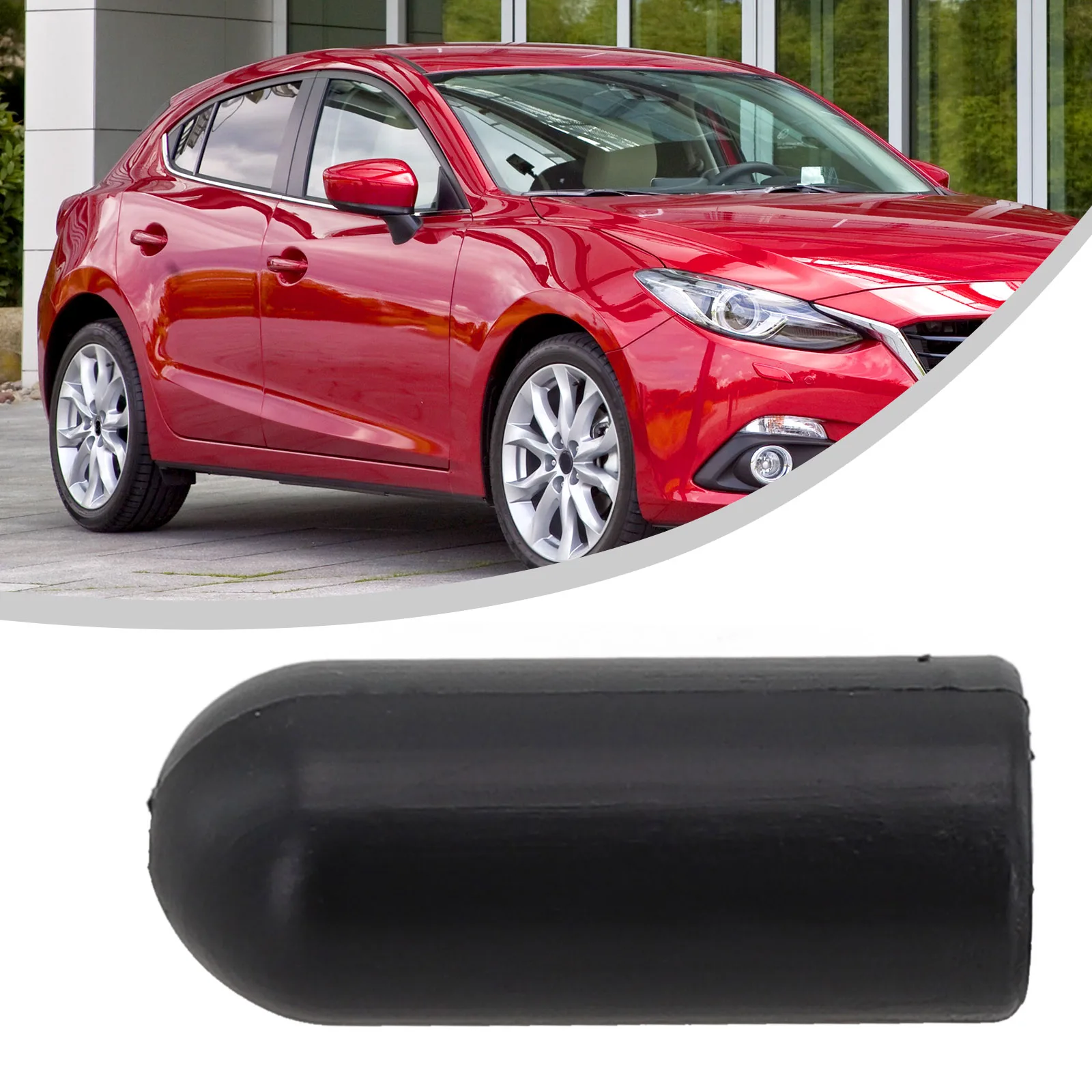 For Mazda For Miata 1990-1993 Auto Parts Sealing Cap 1pieces Black Car Accessories FEA7-13-104 FEA713104 Rubber Easily Install