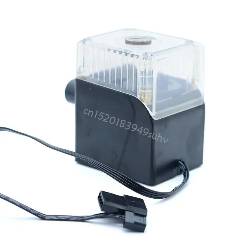 워터 냉각 펌프, 450L/H PC 수냉식 통합 음소거 워터 펌프 PWM Q81E