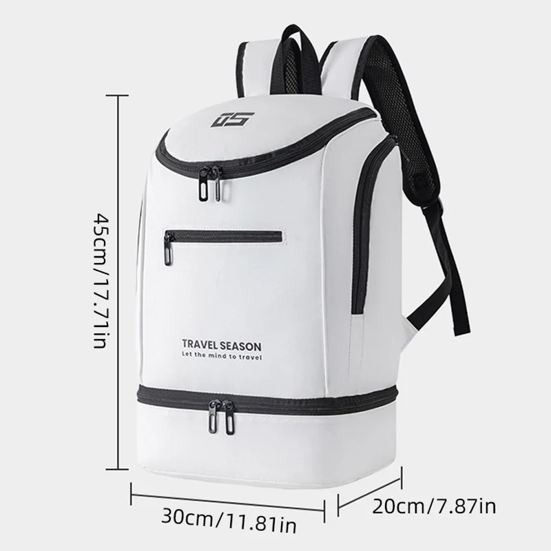 Terylene Outdoor Climbing Backpack with Shoe Pocket for Sports Travel