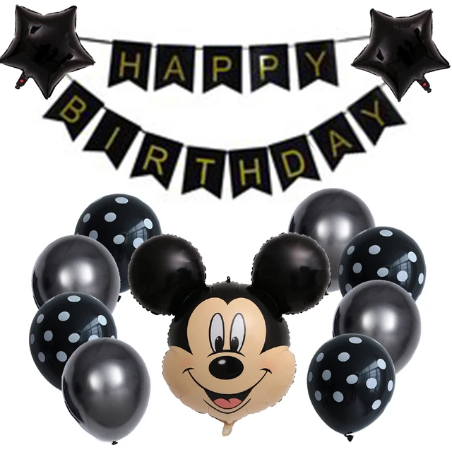 Mickey Mouse Birthday Party Decorations Kids Boy - 1set Disney Mickey  Birthday - Aliexpress