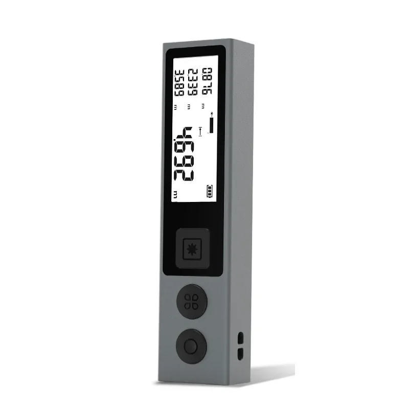 

High Precision Large Display Laser Distance Meter Usb Charges