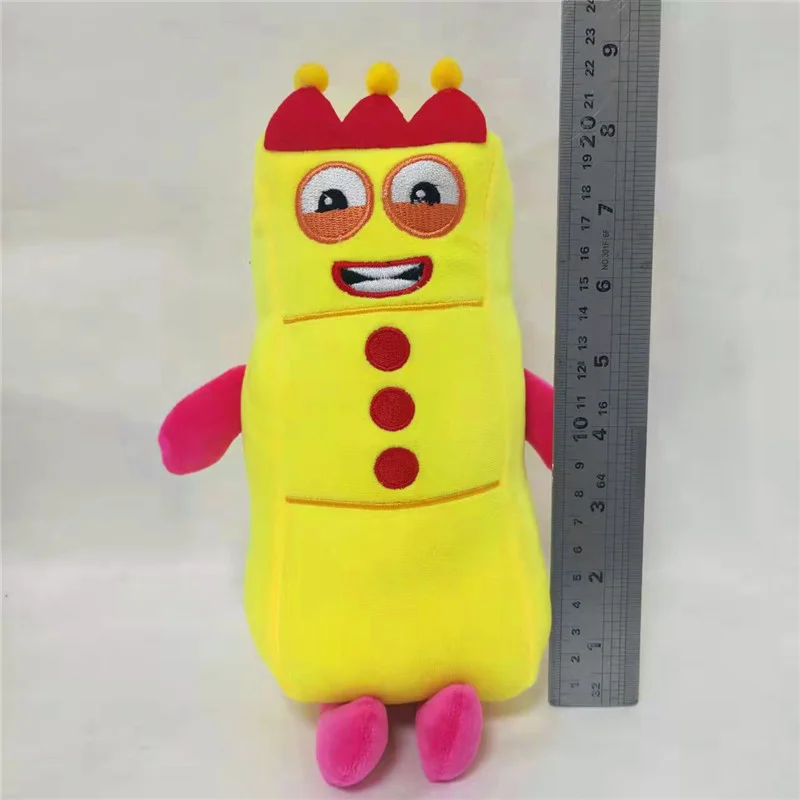 thumbnail image 1 of Children's Math Enlightenment Animation Numberblocks Math Building Blocks Plush Toy Dolls, 1 of 5