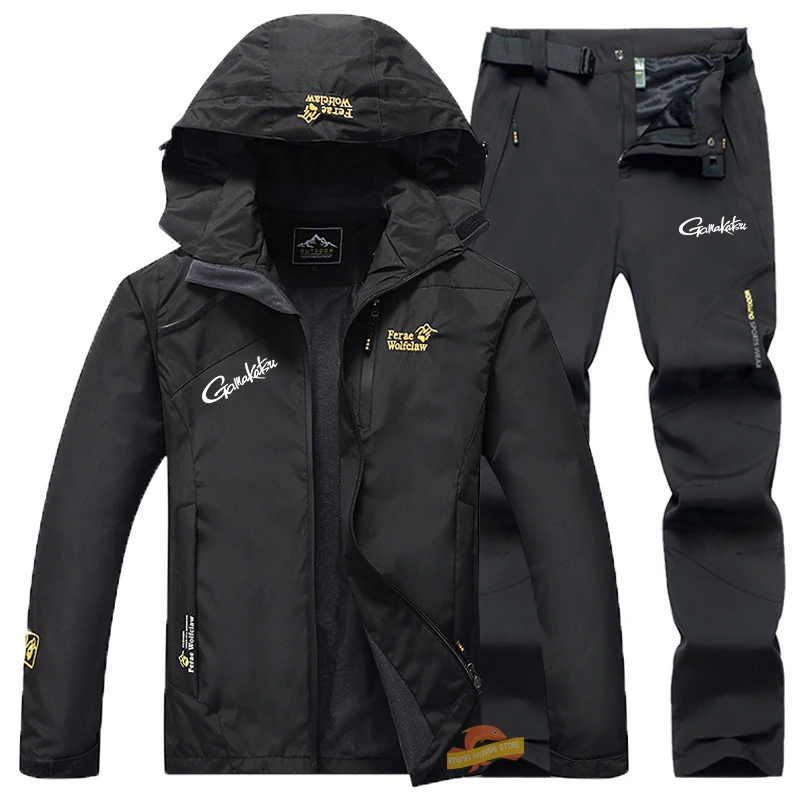 Gamakatsu New Men's Spring Autumn Thin Hiking Camping Sports Fishing