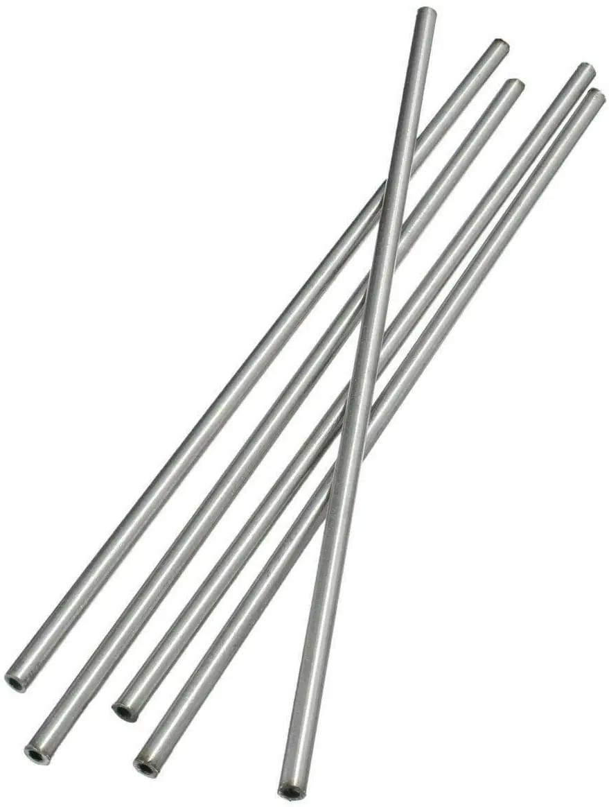 304 Stainless Steel Round Capillary Tube OD 0.3-12mm ID 0.1-11mm 250mm 500mm long 1pcs stainless steel tube