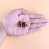 50pcs 0.5ml Amber Mini Glass Bottles Cute Bottles With Cork Stopper Tiny Jar Vials DIY Craft 4