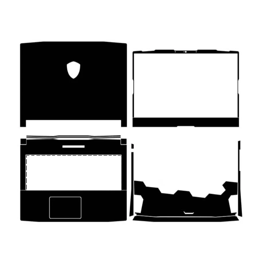 Kh Laptop Sticker Skin Decalcomanie Cover Protector Guard Per Msi Katana 15 B13V 15.6"