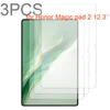 3PCS Glass screen protector for Honor magic pad 2 12.3'' 2024 tablet protective film 9H hardness 1