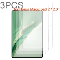 3PCS Glass screen protector for Honor magic pad 2 12.3'' 2024 tablet protective film 9H hardness 1