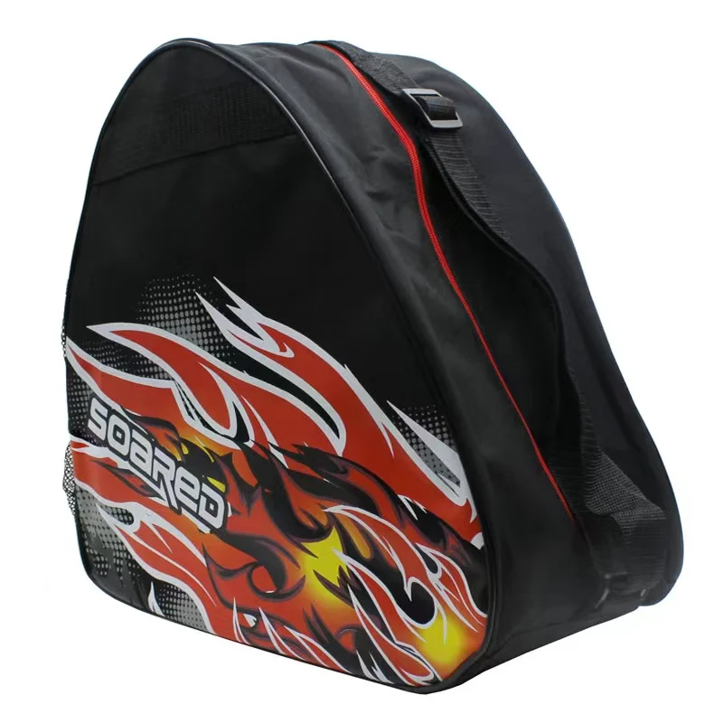 3 Layers Breathable Waterproof Portable Carry Storage Shoulder Bag Case for Kids Roller Inline Skates Ice Skating Handbag