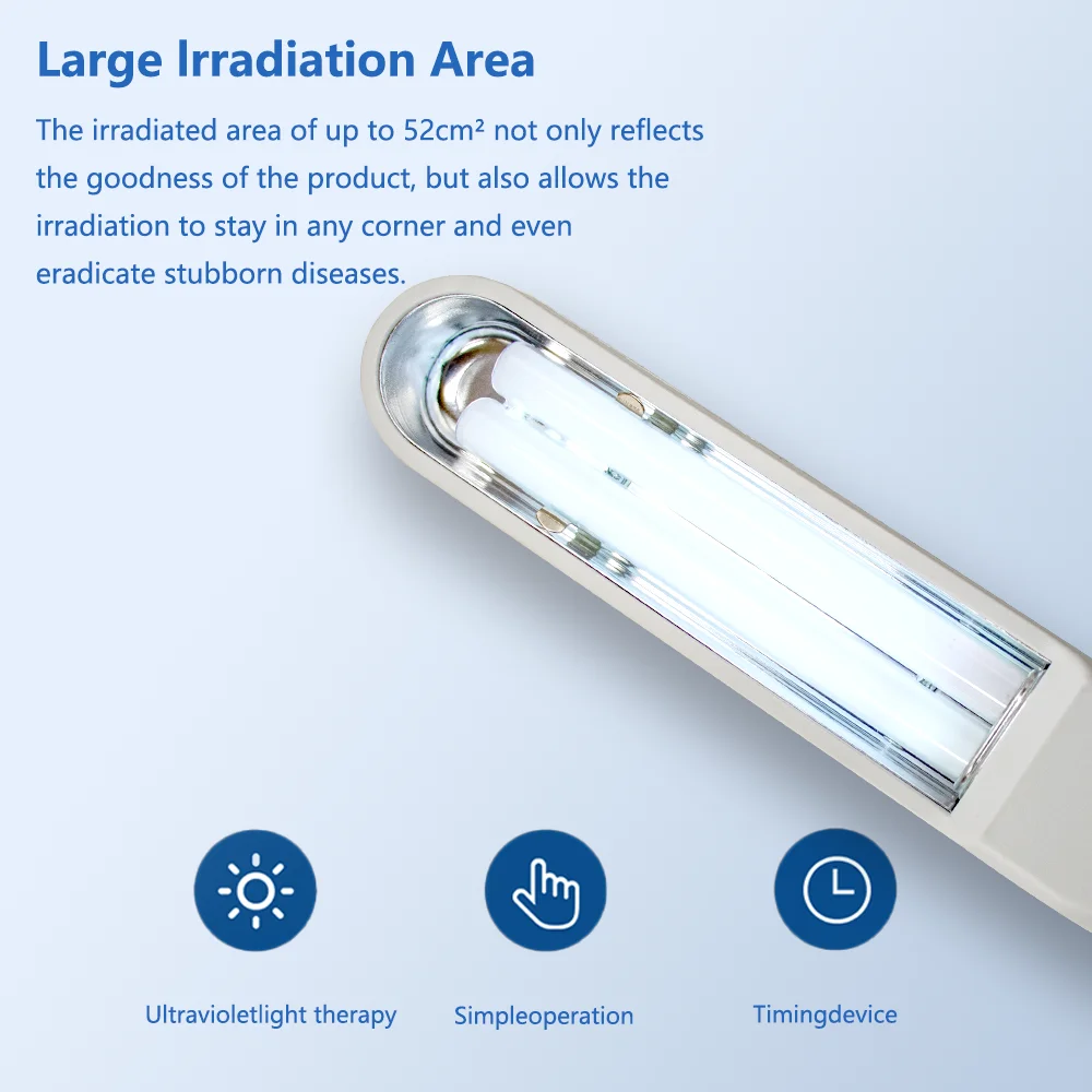 311nm UVB Treatment Instrument for Vitiligo and Psoriasis, Photon Therapy Light for Narrow Band Ultraviolet Phototherapy 3