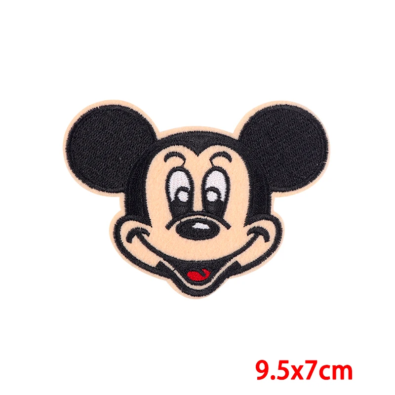 Disney Cartoon Mickey Fusible Patch Iron On Patches For Clothing Decoration  Ironable Patch On Clothes Applique - AliExpress