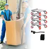 Furniture Moving Tool 5-Wheel Heavy Duty Furniture Mover With Brake Short Crowbar & Load Lifter With Anti-Skid Pad For Cabinets 4