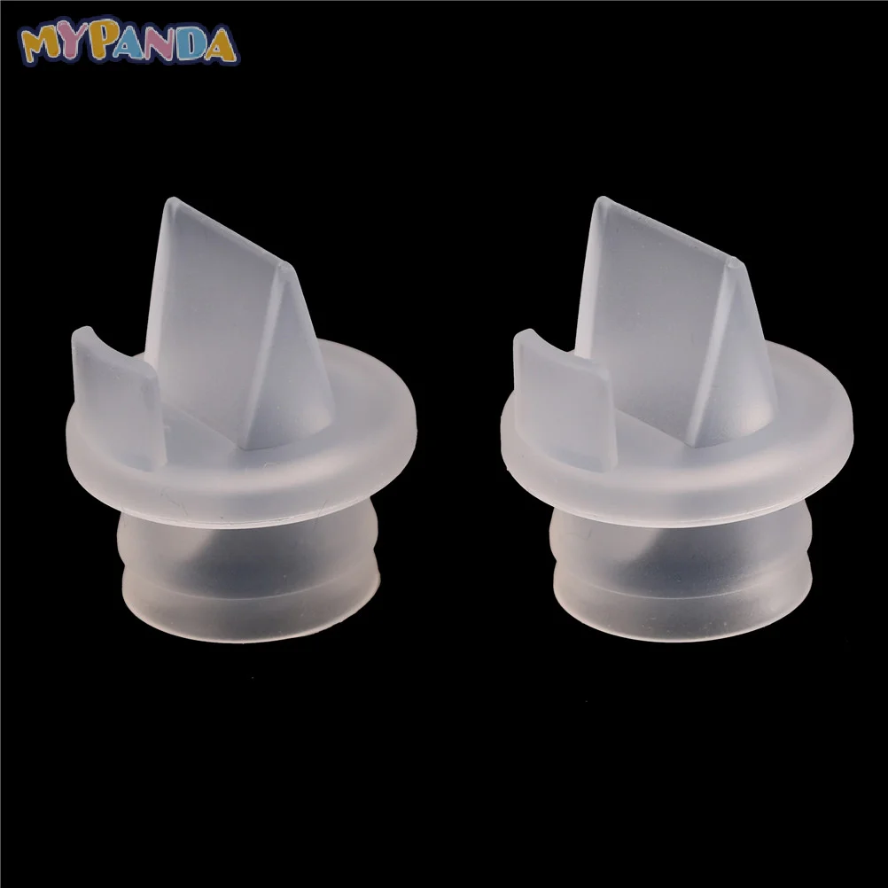1/2/5pcs Backflow Protection Breast Pump Accessory Duckbill Valve Solid Color Breast Pumps Accessories 2