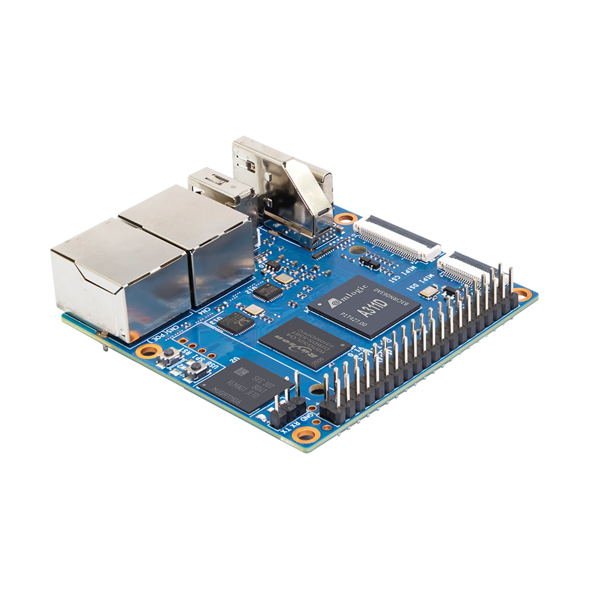 Banana Pi-bpi-m2s Soc Amlogic A311d e S922x Hexa-core 4gb de Ram Lpddr4 16gb de Vídeo Emmc Hdmi 2.1 4kp60 so Ubuntu Debian Android - Imagem 3