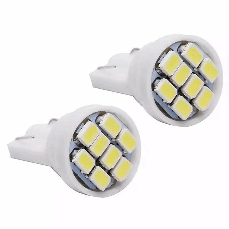   LED ׸ , T10 8SMD, W5W, 194, 158, 168, 2825, 6000K, 50 