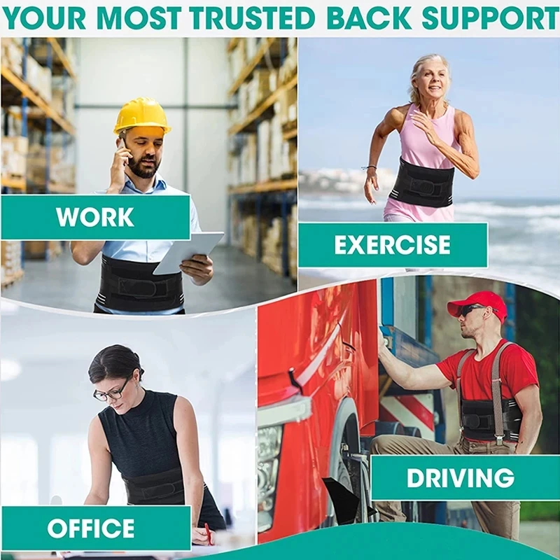 Breathable Orthopedic Lumbar Support Belt for Sciatica Relief