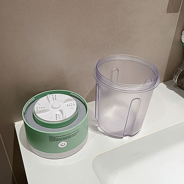 Compact Portable Washing Machine, USB charging, for Underwear, Socks & Delicates, Automatic Mini Washer, for Student Dorms Home 5