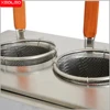 XEOLEO Boiler Desktop Pasta 2 Holes Noodle Cooker Commercial Stainless Steel LPG Gas Machine Home Dumpling/Flour Food Processor 3